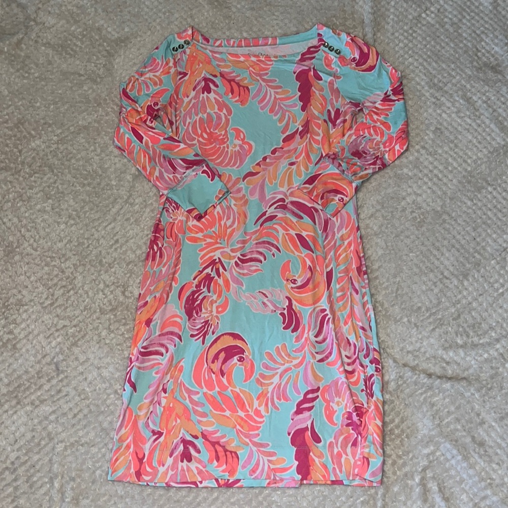 Lilly Pulitzer Dress Boatneck Dress